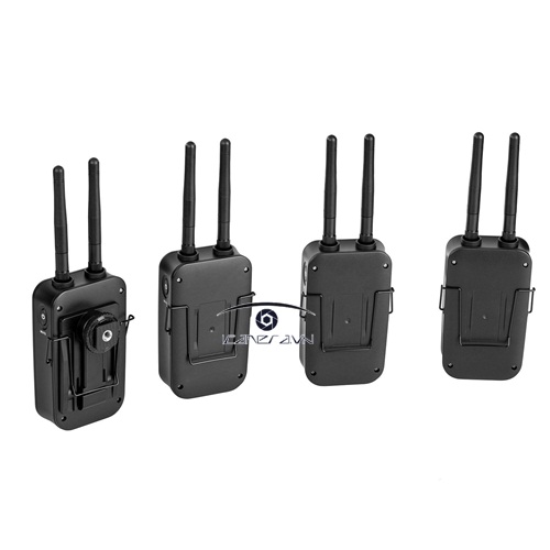 Mic thu âm Saramonic VmicLink5 5.8GHz Wireless Lavalier Microphone 3TX 1RX
