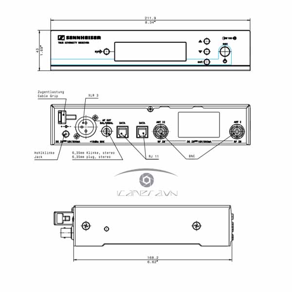 Bộ thu và phát Sennheiser EW 100-935G3