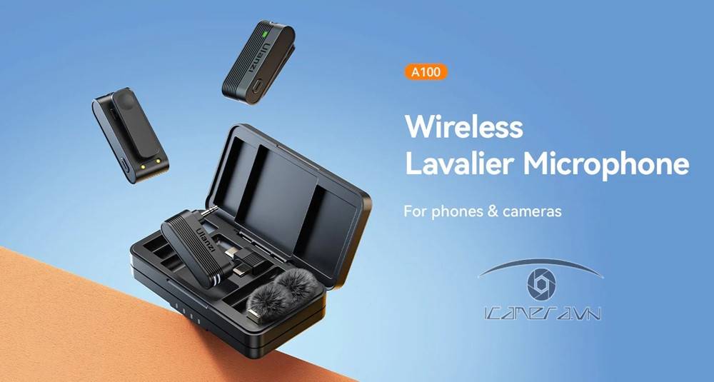 Micro cài áo không dây Ulanzi A100