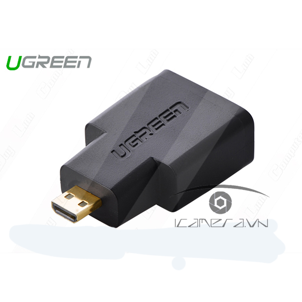 Đầu chuyển Micro HDMI sang HDMI (âm) cao cấp Ugreen 20106