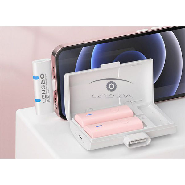 Mic thu âm Lensgo LWM-518C cổng Lightning