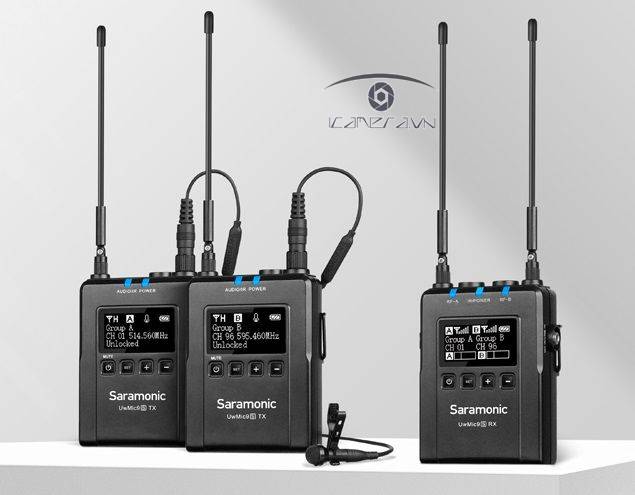 Mic thu âm Saramonic Uwmic9S Kit2