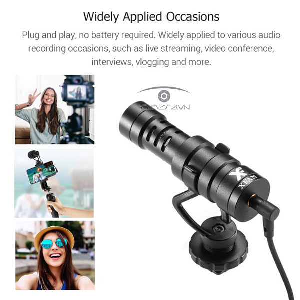 Micro thu âm định hướng XFAN D1