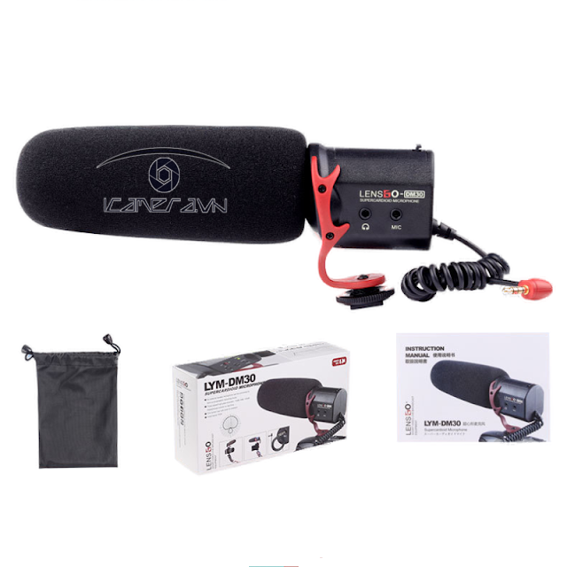 Mic thu âm định hướng LENSGO LYM-DM30