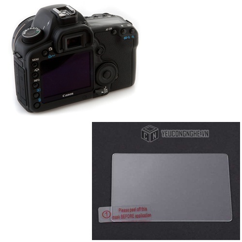 Miếng dán bảo vệ màn hình cho máy ảnh Canon 5D Mark II,1DS Mark III Lynca