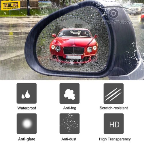 Miếng dán chống nước, chống sương mù cho gương chiếu hậu xe hơi 100*100mm