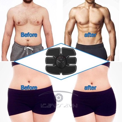 Miếng dán giảm mỡ bụng, massage tăng cơ bắp tay chân Smart Fitness
