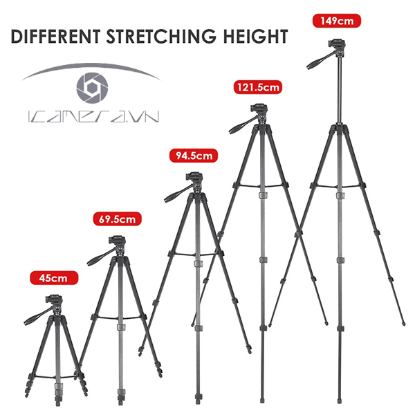 Miliboo A301 Tripod Cho Điện Thoại