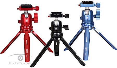 Chân máy mini tripod Sirui 3T-15K cho máy ảnh, máy quay, điện thoại