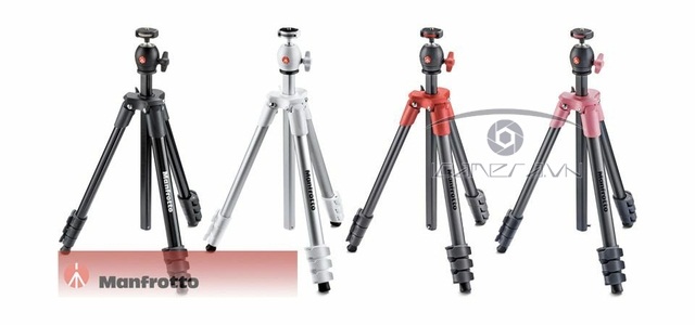 Chân máy ảnh Manfrotto Compact Light Aluminum chính hãng