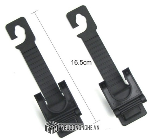 Móc treo đồ, đỡ chai nước sau tựa đầu xe hơi Headrest hook Chezhijing BE-03