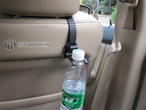 Móc treo đồ, đỡ chai nước sau tựa đầu xe hơi Headrest hook Chezhijing BE-03