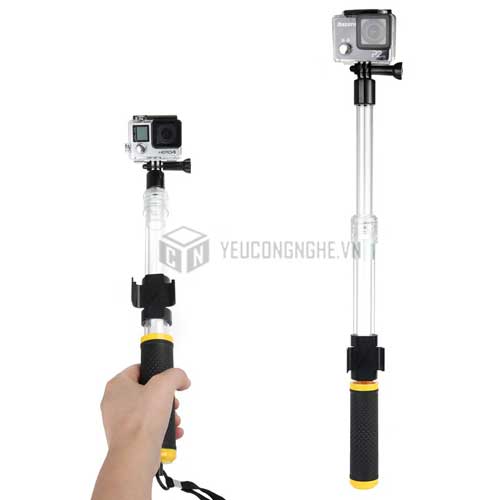 Gậy chụp hình kiêm phao cho Gopro Aquapod float extension pole Aqua - 201