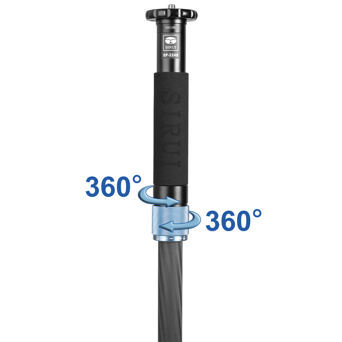 Chân máy Monopod Sirui EP-224S chất liệu sợi Cacbon Fiber