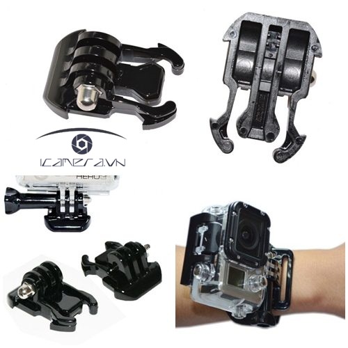 Mount Base Horizontal Surface Quick Release Buckle For Gopro Hero Ngàm gài đa năng