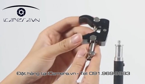 Kẹp kìm các thiết bị máy ảnh, máy quay, gá đèn, tripod