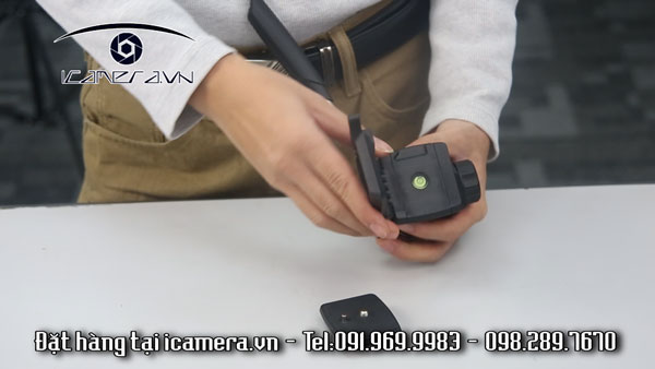 Panhead cho tripod tay cầm gắn chân máy ảnh chất liệu nhựa PT-303