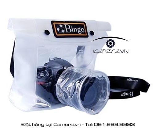 Bao chống nước cho máy ảnh Canon, Nikon DSLR lens ống ngắn