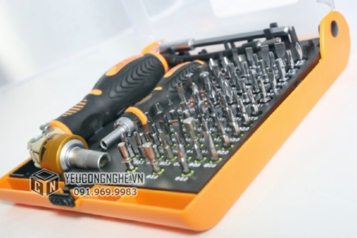 Bộ tuốc nơ vít dụng cụ đa năng vặn xoay trục góc 73 trong 1 JM-6113