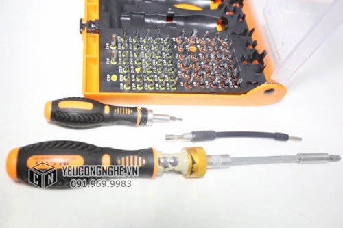 Bộ tuốc nơ vít dụng cụ đa năng vặn xoay trục góc 73 trong 1 JM-6113