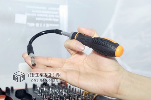 Bộ tuốc nơ vít dụng cụ đa năng vặn xoay trục góc 73 trong 1 JM-6113