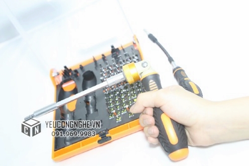 Bộ tuốc nơ vít dụng cụ đa năng vặn xoay trục góc 73 trong 1 JM-6113