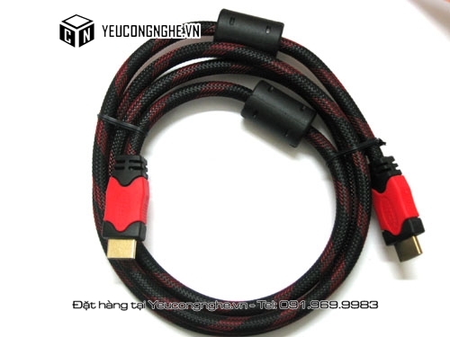 Cáp HDMI to HDMI 3 mét chất lượng tốt chống nhiễu giá rẻ