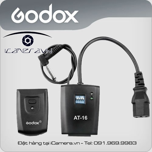 Trigger cho đèn flash thiết bị điều khiển đèn studio AT-16 mua giá rẻ Hà Nội
