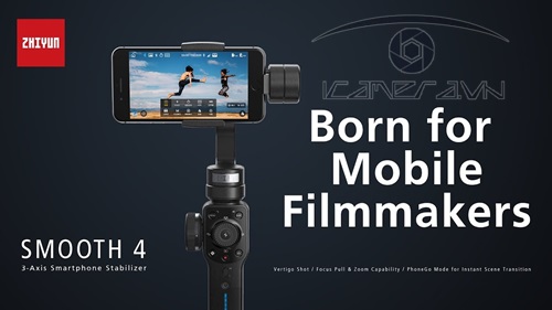 Smooth 4 Tay cầm gimbal chống rung điện thoại smartphone Zhiyun