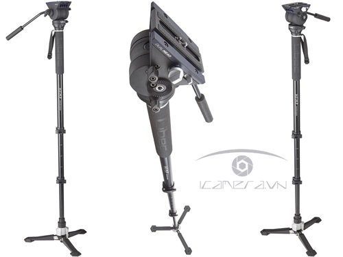 Chân máy Monopod Libec HFMP quay phim pro cao 1.9m