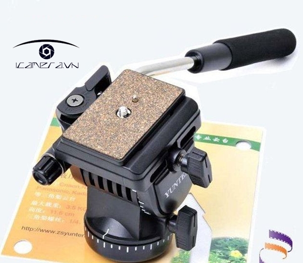 Đầu củ pan head cho tripod, slidecam, glidecam chính hãng Yunteng 950