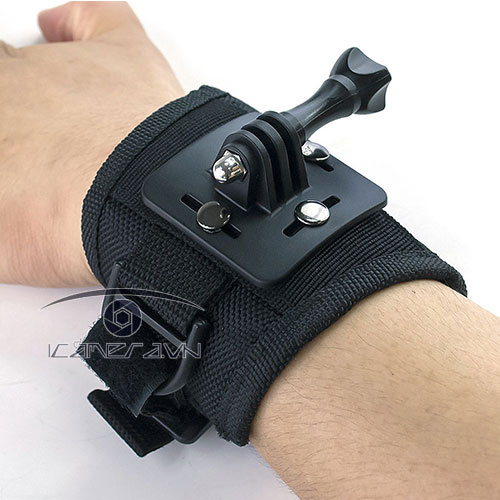 Phụ kiện hỗ trợ gài GoPro Hero đeo tay Glove-style Wrist Band Mount Strap
