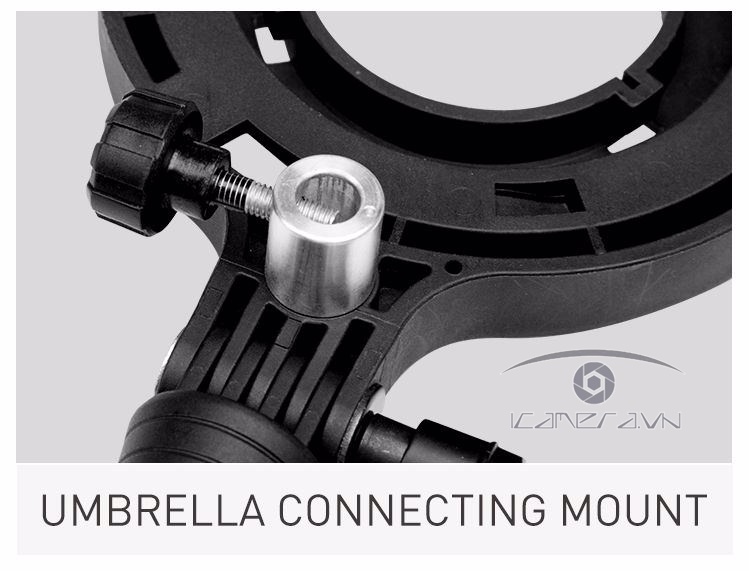 Adapter chuyển ngàm Bowen cho Nanlite Forza 60