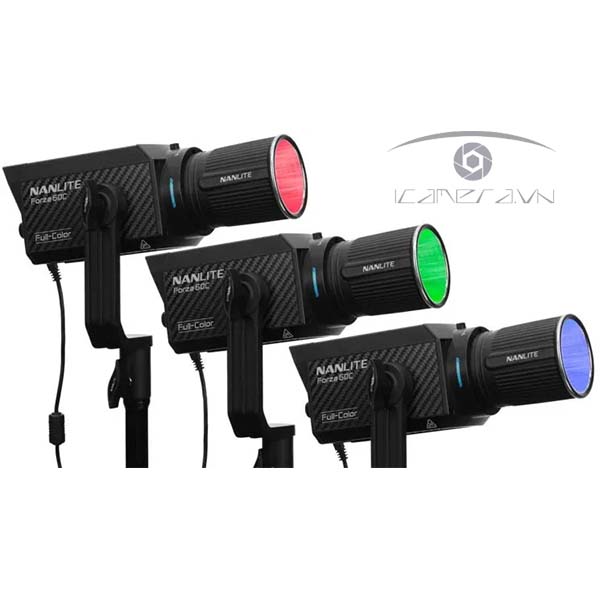 Nanlite Forza 60C - Đèn RGBIC với hiệu ứng đèn màu rõ nét