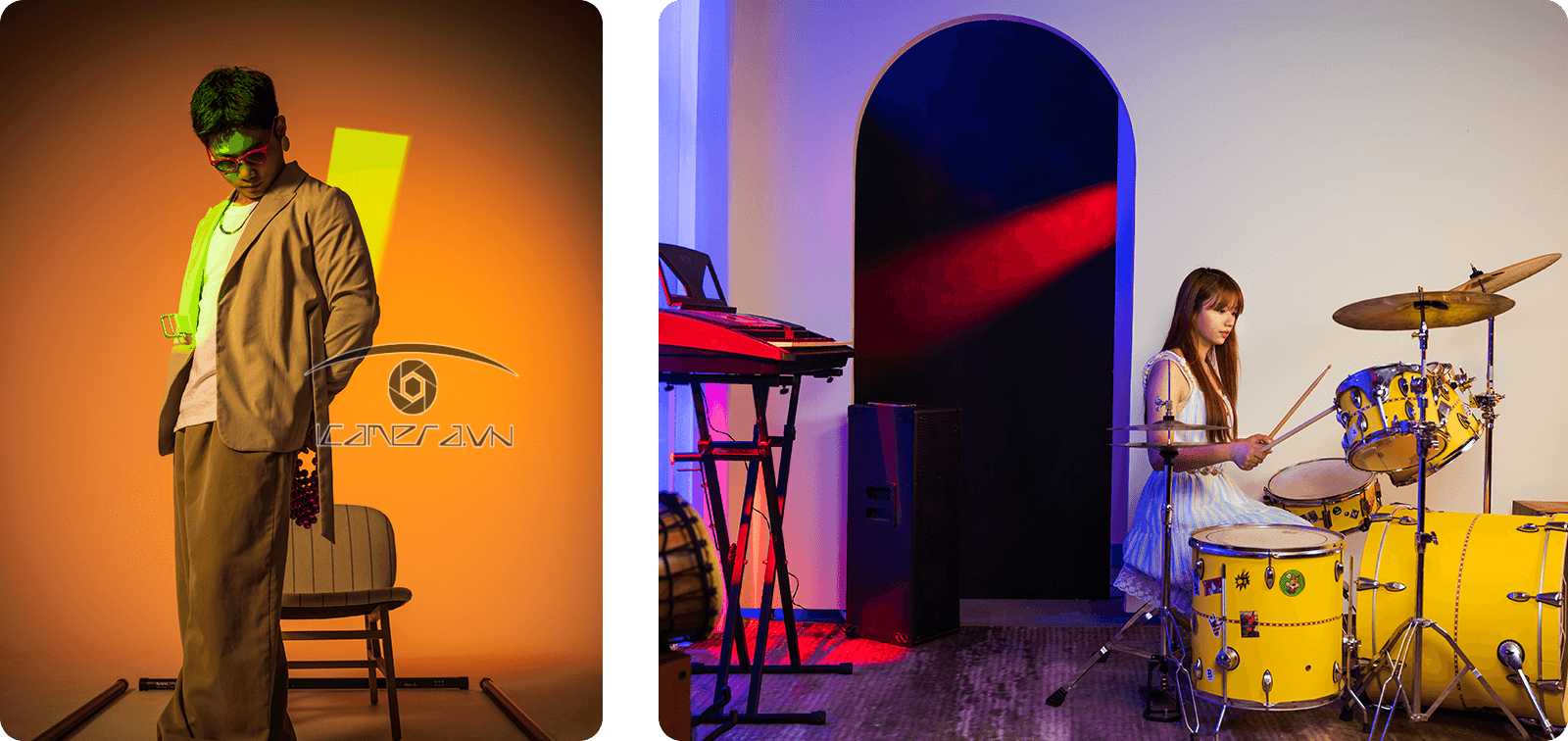 Đèn led đổi màu NANLITE FS-300C RGBW