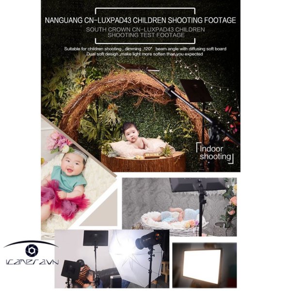 NanLite Luxpad 43H 2KIT ship toan quoc