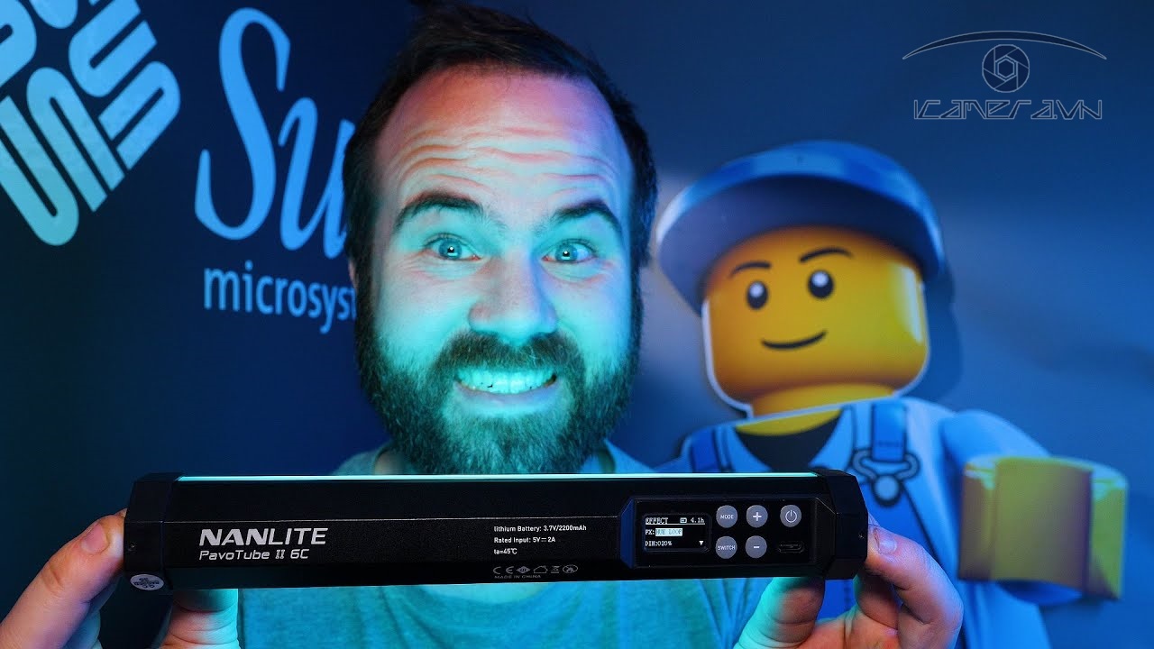 Đèn LED ống đổi màu RGB - Nanlite PavoTube II 6C