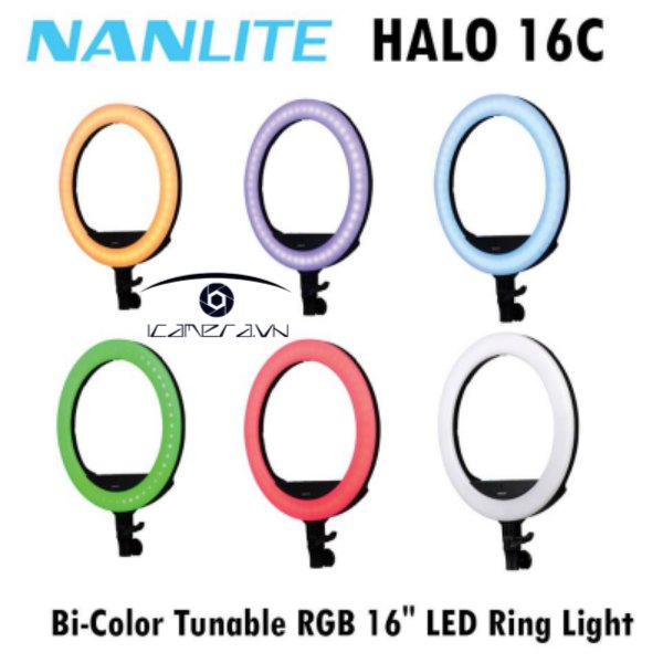 LED Ring Light NanLite Halo 16C RGB gia re ha noi
