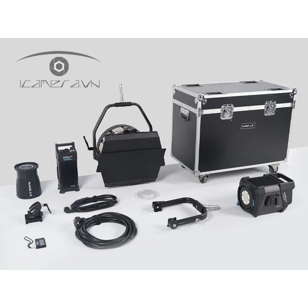 Nanlux Evoke 900C FL-YK-Kit - Đèn Spotlight đi kèm FL-35YK Fresnel Lens và Flight Case (Hàng Order)