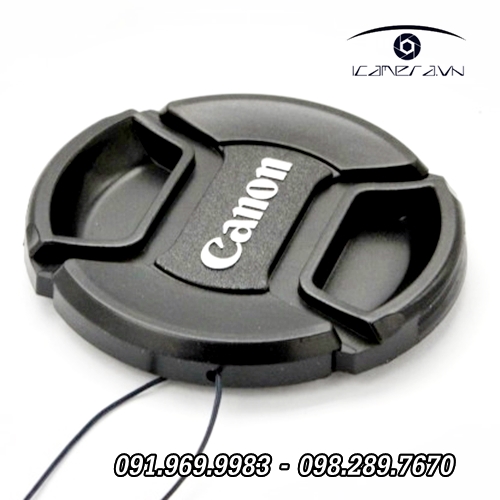Nắp ống kính Canon 58mm cap bảo vệ lens chống bụi bẩn