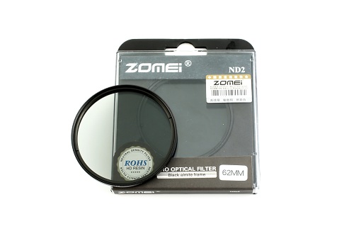 Filter ND2 phi 62mm cho lens máy ảnh chính hãng Zomei giá rẻ