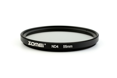 Filter 55mm ND4 cho ống kính máy ảnh giá rẻ Zomei