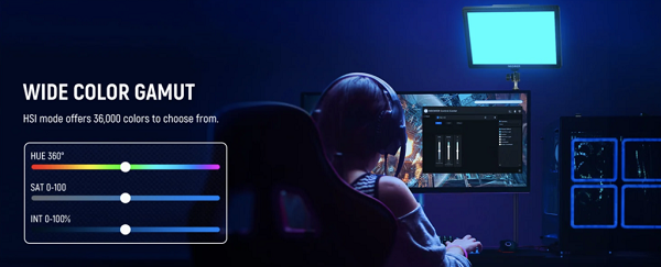 NEEWER GL1C RGB LED Streaming Light