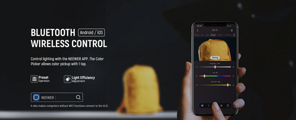 NEEWER GL1C RGB LED Streaming Light