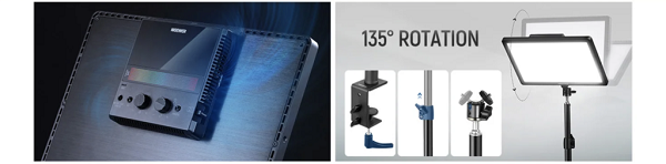 NEEWER GL1C RGB LED Streaming Light