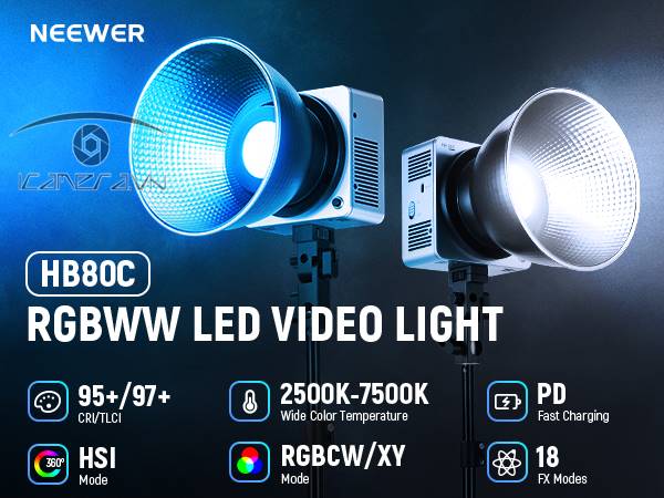 Đèn led NEEWER HB80C 80W RGBWW