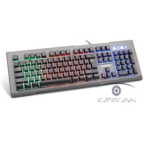 Bàn phím giả cơ Newmen GM818 (Đen)