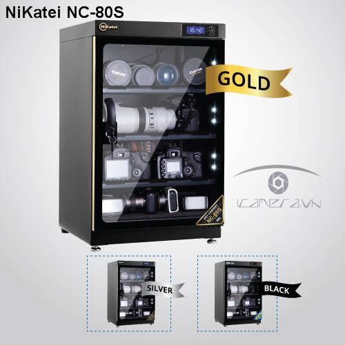 Tủ chống ẩm cao cấp Nikatei NC-80S Gold/Silver ( 80 lít - tự động )