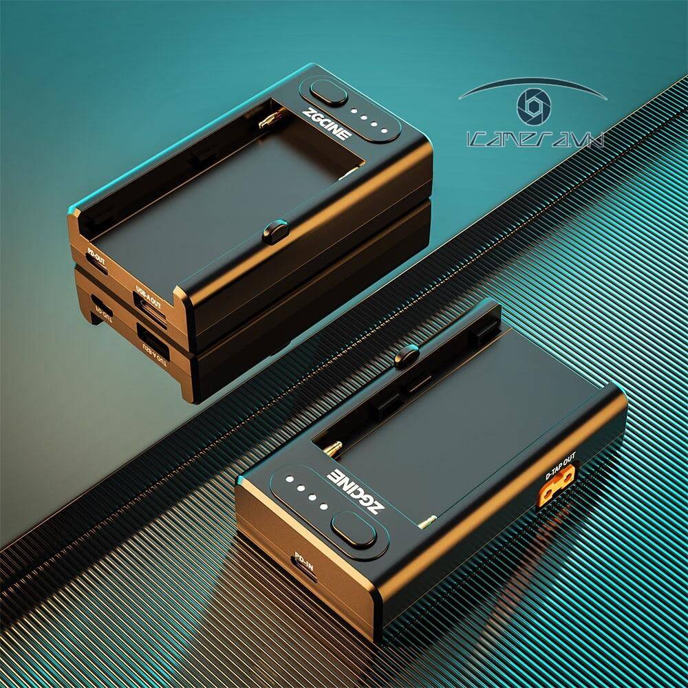 Bộ chuyển đổi pin ZGCINE NP-F Series