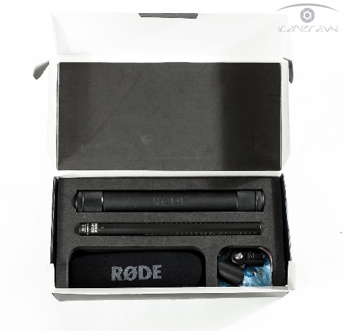 Mic thu âm shotgun Rode NTG3B chuyên nghiệp cho ekip làm phim phiên bản màu đen